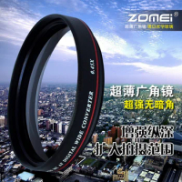 For Canon 18-105mm 18-135mm Nikon Wide Angle Filter Lens Without Dark Corner 18-55mm DSLR Lens ZOMEI