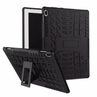 100pcs/lot Armor Hard Case For Lenovo Tab 4 10 TB-X304L TB-X304F TB-X304N 10.1 Cover Heavy Duty 2 in 1 Hybrid Rugged Tablet PC