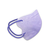 【健康天使】MIT醫用3D立體成人寬耳繩鬆緊帶口罩 紫色(30入/袋)