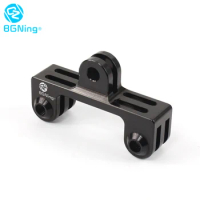Dual Mount Bracket Tripod Holder Professional Action Camera Handle Screw Mount Adapter for GoPro 12 11 10 8 insta360 One X 2 R