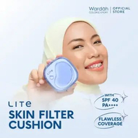 NEW LAUNCH! Wardah Lite Skin Filter Cushion 11 g - Wardah Skin Filter Cushion - 04 Beige