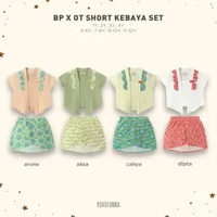 BOHOPANNA - BP X OT SHORT KEBAYA SET - SETELAN KEBAYA ANAK 2Y DIPTA