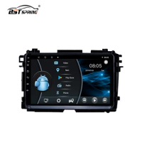 Bosstar 2.5D screen android car stereo for Honda HRV Vezel 2015 car multimedia dvd player gps navigation system steering control