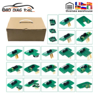 Lowest Price 22pcs BDM Adapters For Kess Ktag Fgtech ECU Programmer Full Sets ECU Chip Tuning For K-tag BDM Probes