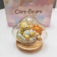 Miniso Care Bears Blind Box Weather Forecast Series Blind Anime Peripheral Figures Cartoon Decorative Tabletop Ornaments Gift