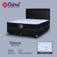 Central Springbed Kasur Deluxe Zest komplit set springbed