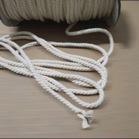 Tali katun kepang/tali macrame dll.5mm