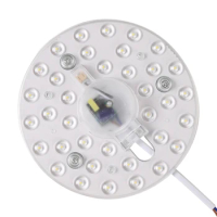 Round plate LED module 12w 18w 24w 36w 40w replacement ceiling lamp light retrofit super bright energy saving bulb