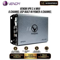 Venom Pandora VPR 2.4 MKII Processor DSP 6 Channel Built In Power Amplifier 4 Channel Plug And Play 