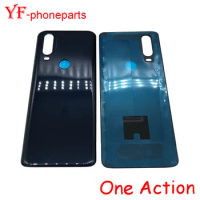 AAAA Quality For Motorola Moto One Action Back Battery Cover Rear Panel Door Housing Case Repair Parts