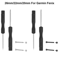 Removal Tool Smart Screws Accessories Spring Bars 26mm/22mm/20mm Watch Pins For Garmin Fenix 5/6/7 5S/6S/7S 5X/6X/7X Connector