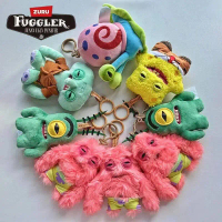 Fuggler Spongebob dan Patrick Keychain Mainan Mewah Lucu Gigi Hodoh Raksasa Rajah Boneka Haiwan Bole