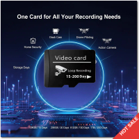 High-Endurance Micro SD Card for 7-240+ Days Video Recording.Class 10 U3 TF Card for CCTV Security C