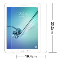 HD lcd Tempered Glass protective film for Samsung galaxy Tab S2 T810 T815 9.6" tablet front Anti-shatter Screen Protector films