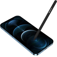 【Bill case】高效智能 安卓 微軟 蘋果三合一LED 磁吸觸控筆 酷黑(支持iPhone 15 16和99%電容式螢幕)