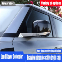 20-22 Land Rover Defender 110/90 Rearview Mirror Trim Strip Reversing Mirror Anti-scratch Decorative Sticker