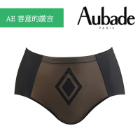 【Aubade】無痕高腰三角機能褲-AE(黑膚)