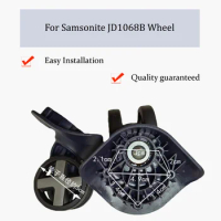 For Samsonite JD1068B Nylon Luggage Wheel Trolley Case Wheel Pulley Sliding Casters Universal Wheel Repair Slient Wear-resistant