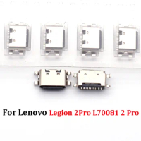 1-2Pcs USB Charging Charger Dock Port Plug Connector Type C Jack Contact Socket For Lenovo Legion 2Pro L70081 2 Pro