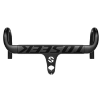 TR2200 28.6mm Matte Black Internal Wiring Full Carbon Road Bicycle Integrated Handlebar With Stem Bike Handle Drop Bar
