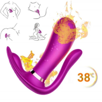 Female Remote Vibrator Sex Toys for Woman Vibrators Butterfly Clitoris Powerful Vibrator Clitoris Vibrating Panties Plug Anal