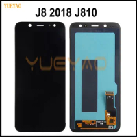 J8 J800 LCD Screen For Samsung Galaxy J8 2018 J810F Touch Screen Digitizer LCD Display For Samsung J810 J810F/DS LCD
