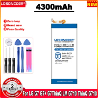 LOSONCOER 4300mAh BL-T39 Battery For LG G7 G7+ G7ThinQ LM G710 ThinQ Q7+ LMQ610