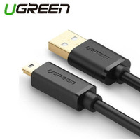 【最高22%回饋 5000點】  UGREEN 綠聯 USB A to Mini USB傳輸線 1m