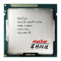 Intel Core i7-3770 i7 3770 3.4 GHz Used Quad-Core Eight-Thread CPU 8M 77W LGA 1155