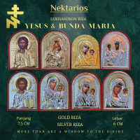 Ikon Gambar Lukisan Yesus & Bunda Maria Katolik Kristen Orthodox