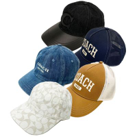 COACH 經典LOGO鴨舌帽/棒球帽(多色供選)