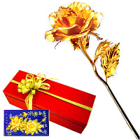 黃金金箔花 玫瑰花 情人節 母親節禮物