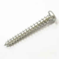 鍍鋅十字螺絲 100入 丸頭螺絲(3/16 X 1-1/2 〞尖尾攻牙釘 尖頭螺絲)