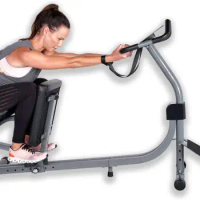 Limber Pro. Only Stretch Machine with Adjustable Sliding Seat & Slant Board. Stretch Train