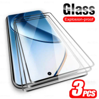 3Pcs Curved Protective Glass For Realme 12 Pro+ 5G Tempered Glass Realme12 Pro Plus Realme12Pro 12Pro Plus Screen Protector Film