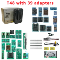 XGecu T48 [TL866-3G] Programmer +39 Adapter Support 31000+ ICs for EPROM/MCU/SPI/Nor/NAND Flash/EMMC/IC TESTER Better Than TL866