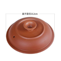 紫砂鍋配件電燉鍋蓋子1.5l/2.5/3.5//6升煲湯沙鍋單蓋陶瓷