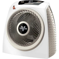Vornado AVH10 Space Heater for Home, 1500W/750W, Fan Only Option, Digital Display with Adjustable Thermostat