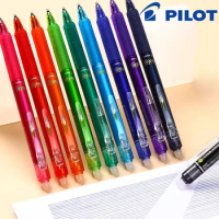 10-color PILOT Frixion Erasable Pen Gel Pen LFBK-23EF Color Press Ballpoint Pen Temperature Control Ink Student Stationery