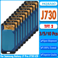 3/5/10PCS TFT2 LCD For Samsung Galaxy J7 Pro 2017 J730 J730F J730FM LCD Display Adjust Touch Screen Digitizer For J730 Display