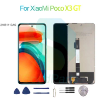 For XiaoMi Poco X3 GT LCD Display Screen 6.67“ 21061110AG Poco X3 GT Touch Digitizer Assembly Replacement
