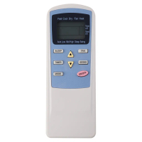 รีโมทคอนโทรลไร้สาย ความยาว 13 ซม. สำหรับเครื่องปรับอากาศ TCL 9000BTU KTTCL001