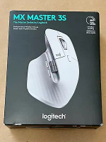 NEW LOGITECH MX MASTER 3S PERFORMANCE WIRELESS MOUSE PALE GRAY PN: 910-006558
