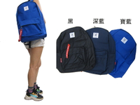 ~雪黛屋~BAIHO 後背包大容量台灣製造A4資夾防水尼龍布主袋+外袋共三層水瓶外袋BD521