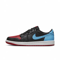 【NIKE 耐吉】WMNS AIR JORDAN 1 RETRO LOW OG 女鞋 休閒鞋 運動鞋 黑藍紅(CZ0775046)
