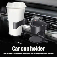 Car Air Vent Drink Cup Bottle Holder Auto Water Bottle Holder Stand Car Cup Holder Beverage Ashtray Mount Stand Car Accessories