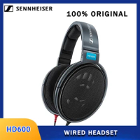 Original Sennheiser HD 600 wired headphones, portable, music, audio &amp; video, consumer, sport, gamer headsets, electronics