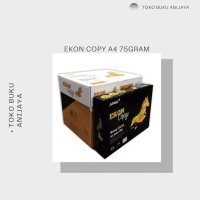 Kertas HVS A4 75 gr EKON COPY 1DUS ISI 5RIM Kertas Fotocopy