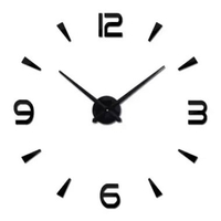 Jam Tempel Dinding DIY 3D Analog / Jam Dinding Tempel Analog / Jam Analog Dinding Tempel