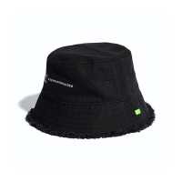 Adidas Bucket Hat 男款 女款 黑色 毛鬚邊 純棉 帽子 漁夫帽 IJ7482